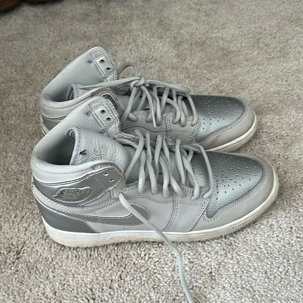 jordan 1s, worn and washed